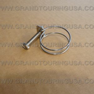 Clamp, wire - cowl drain hose - 38mm stainless
