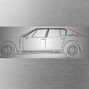 Seal, Rear glass - Iso S4 & Fidia