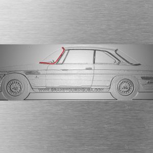 Seal, windshield - Iso Rivolta GT